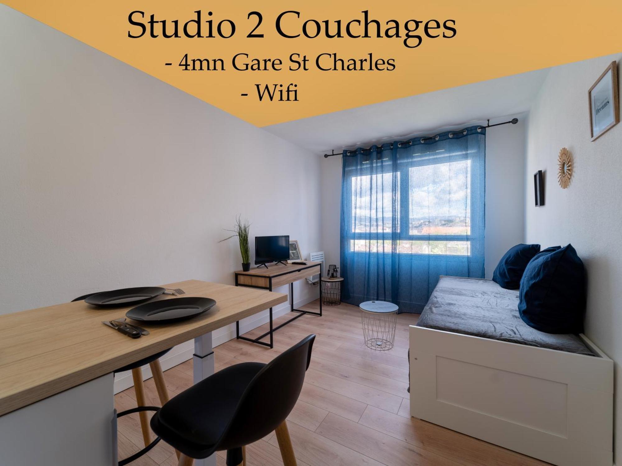 Appartement Tout Equipe A 6Min De La Gare St Charles Marseille Kültér fotó